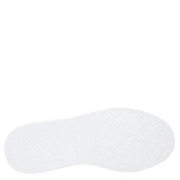 White Leather Low Top Sneakers