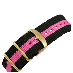 Black Nylon Dress Watch