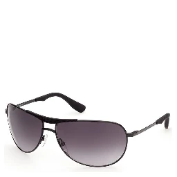 نظارات شمسية معدنية سوداء