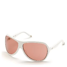 White Plastic Sunglasses