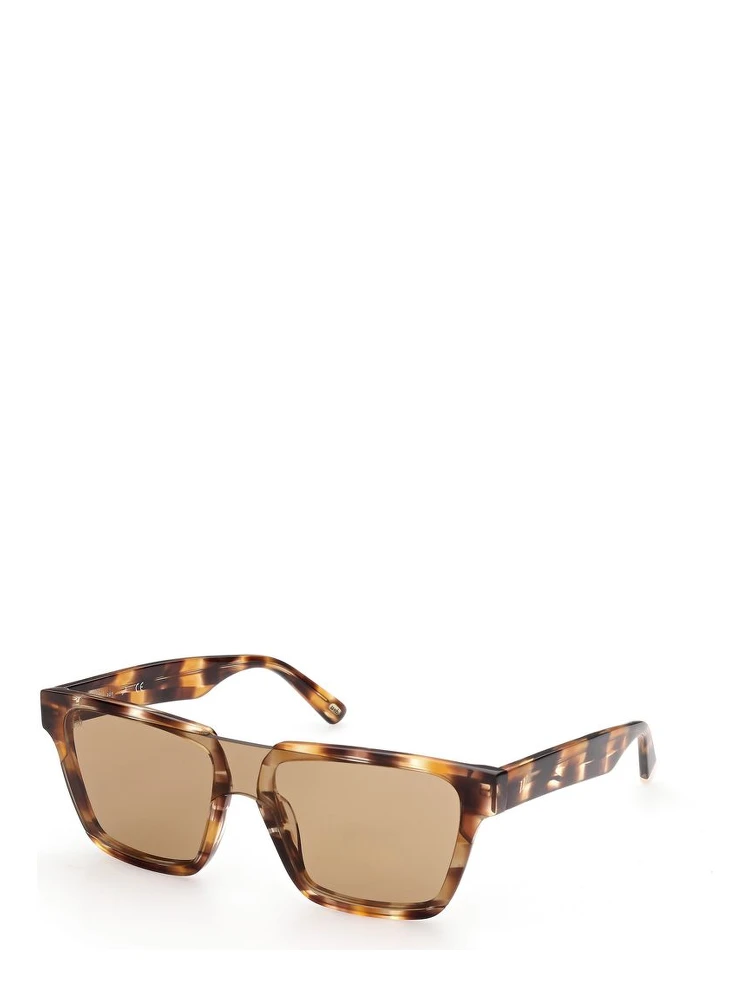 Bicolor Plastic Sunglasses