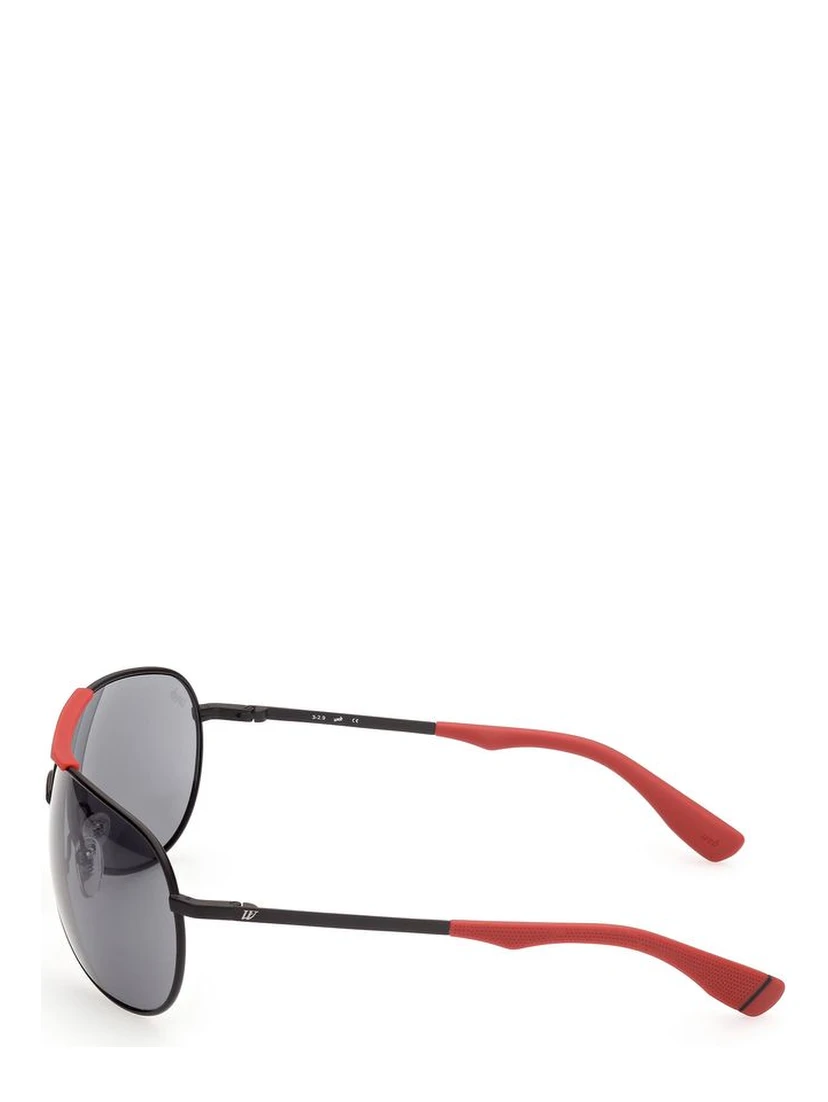 Black Metal Sunglasses