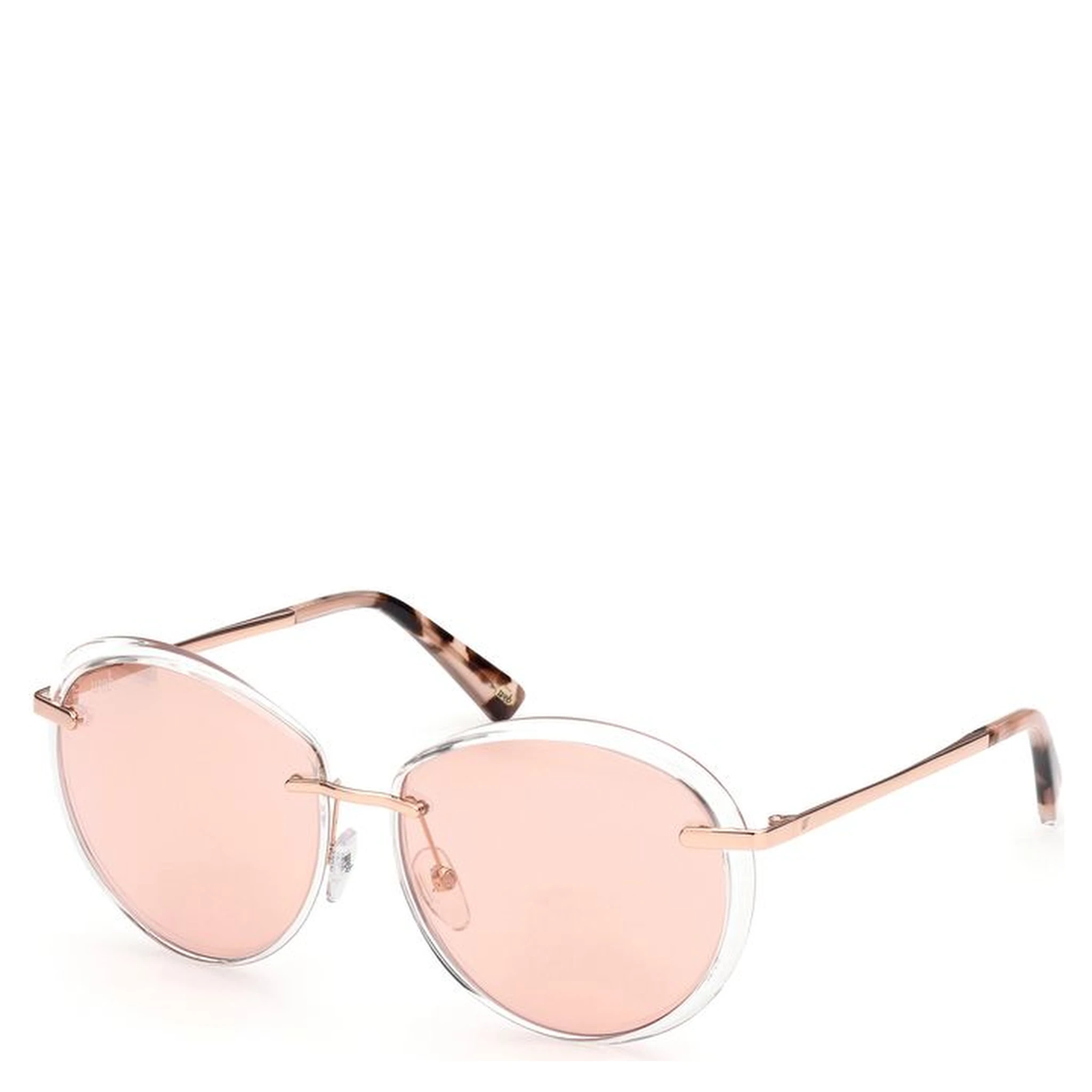 Transparent Metal Sunglasses