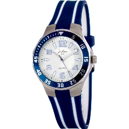 Bicolor Rubber Sport Watch