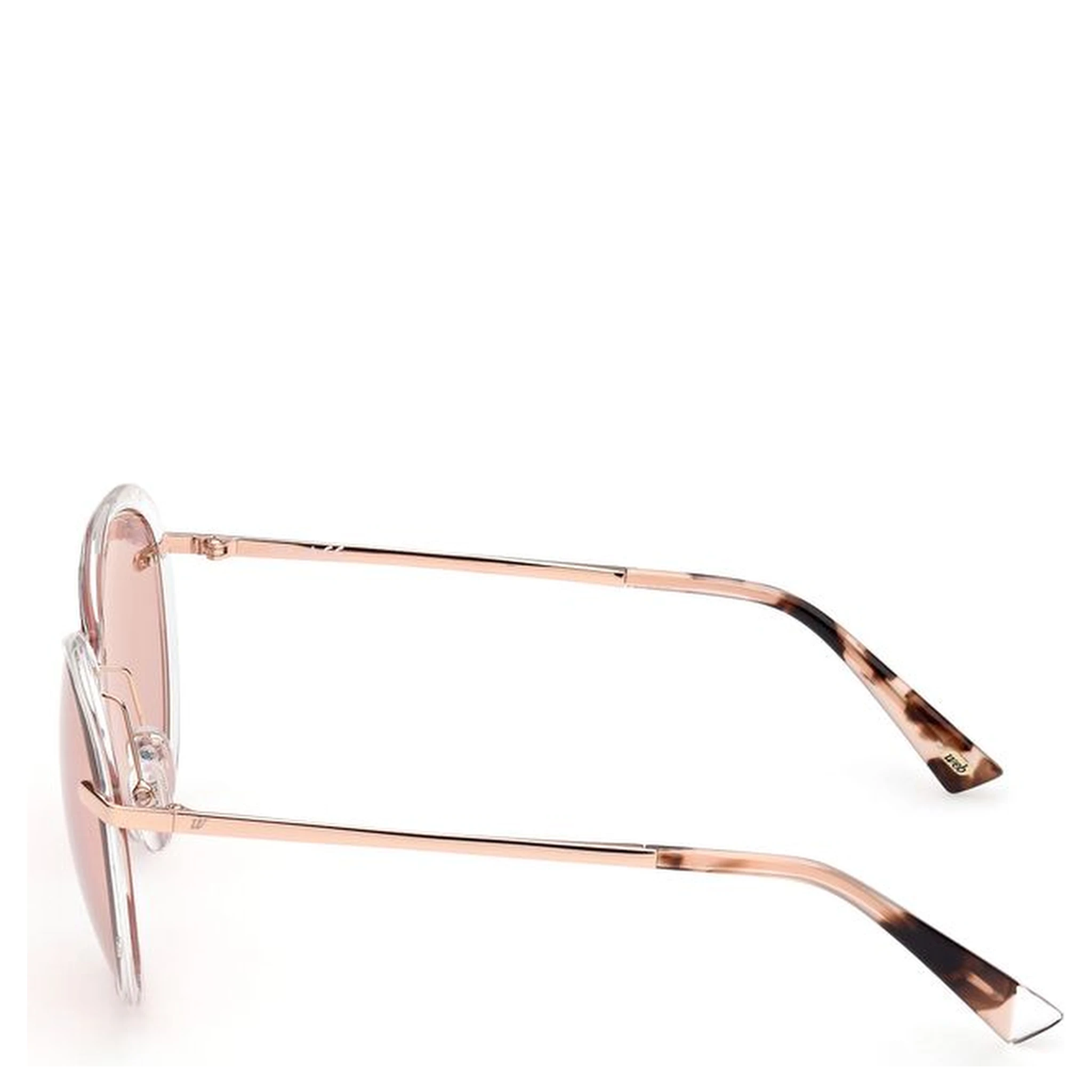 Transparent Metal Sunglasses