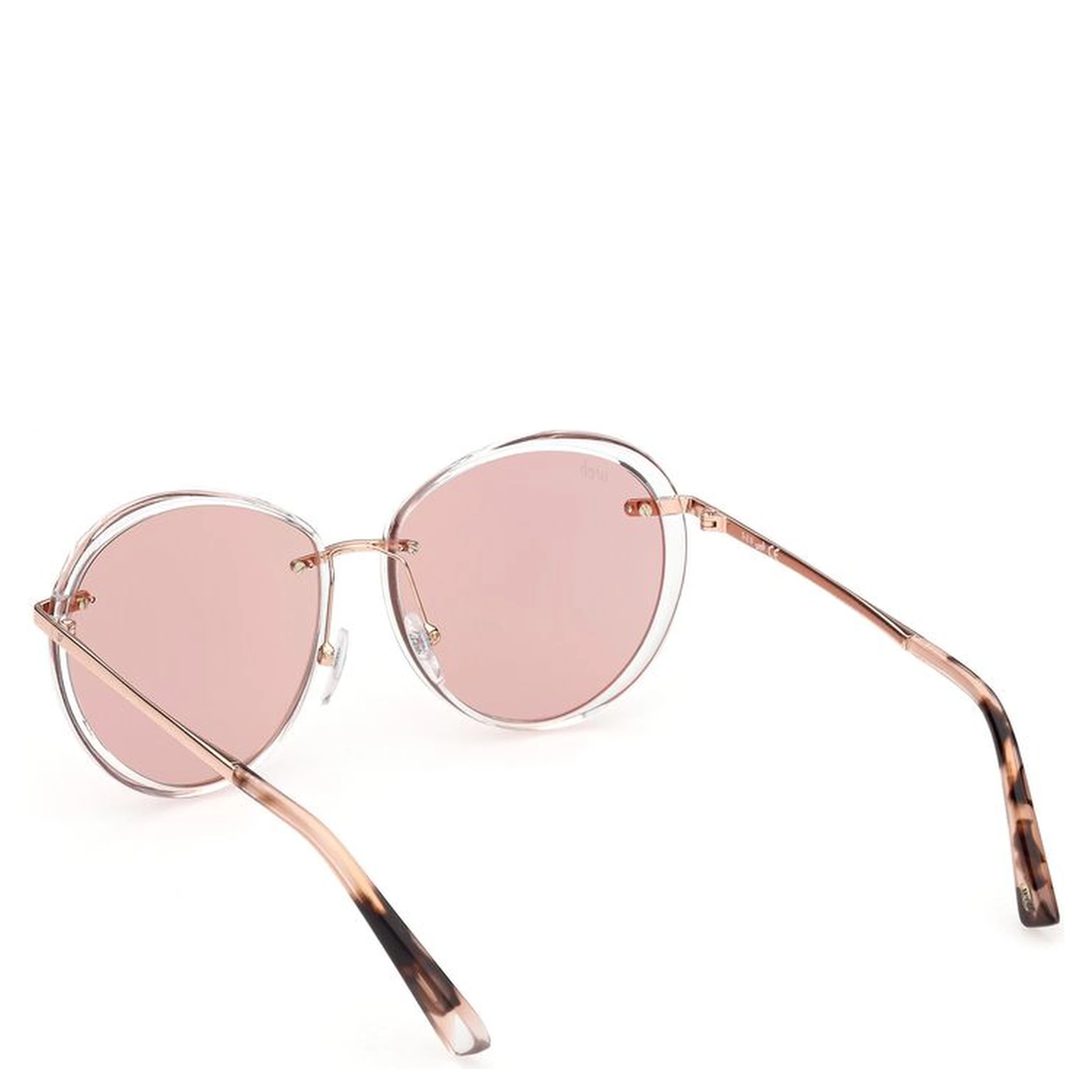 Transparent Metal Sunglasses