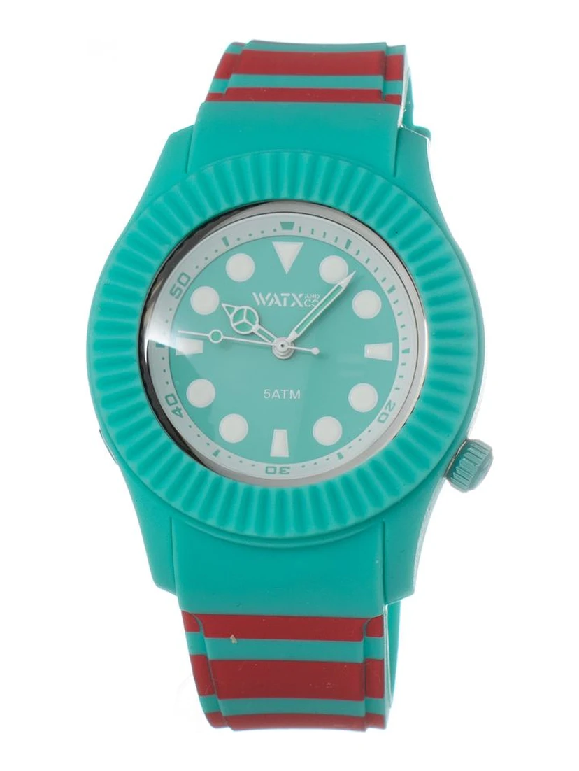 Bicolor Synthetic Sport Watch