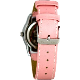 Multicolor Leather Dress Watch