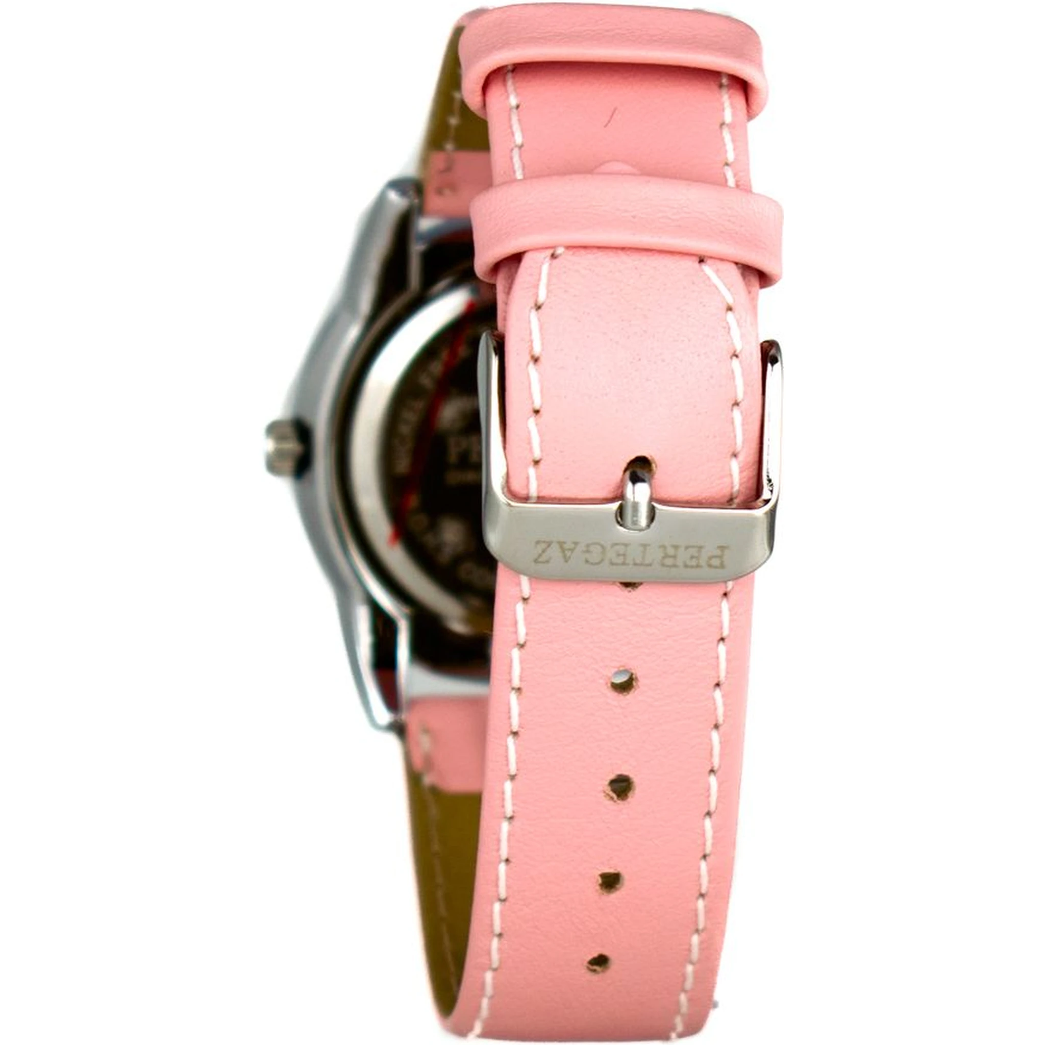 Multicolor Leather Dress Watch