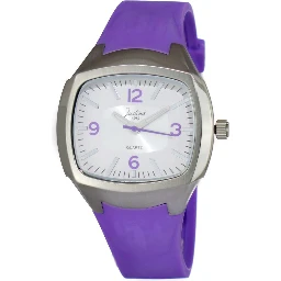Purple Rubber Dress Watch