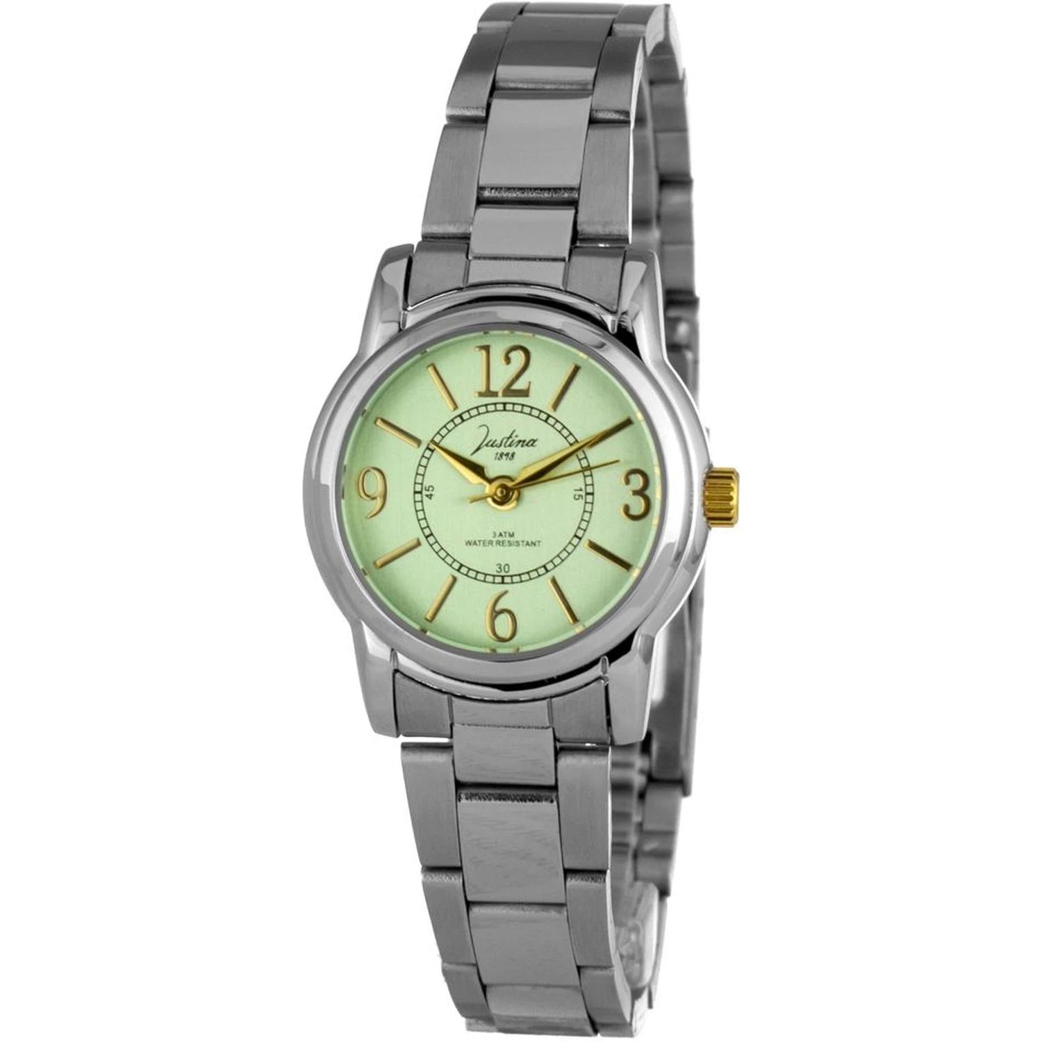 Silver Stainless Steel Dress Watch