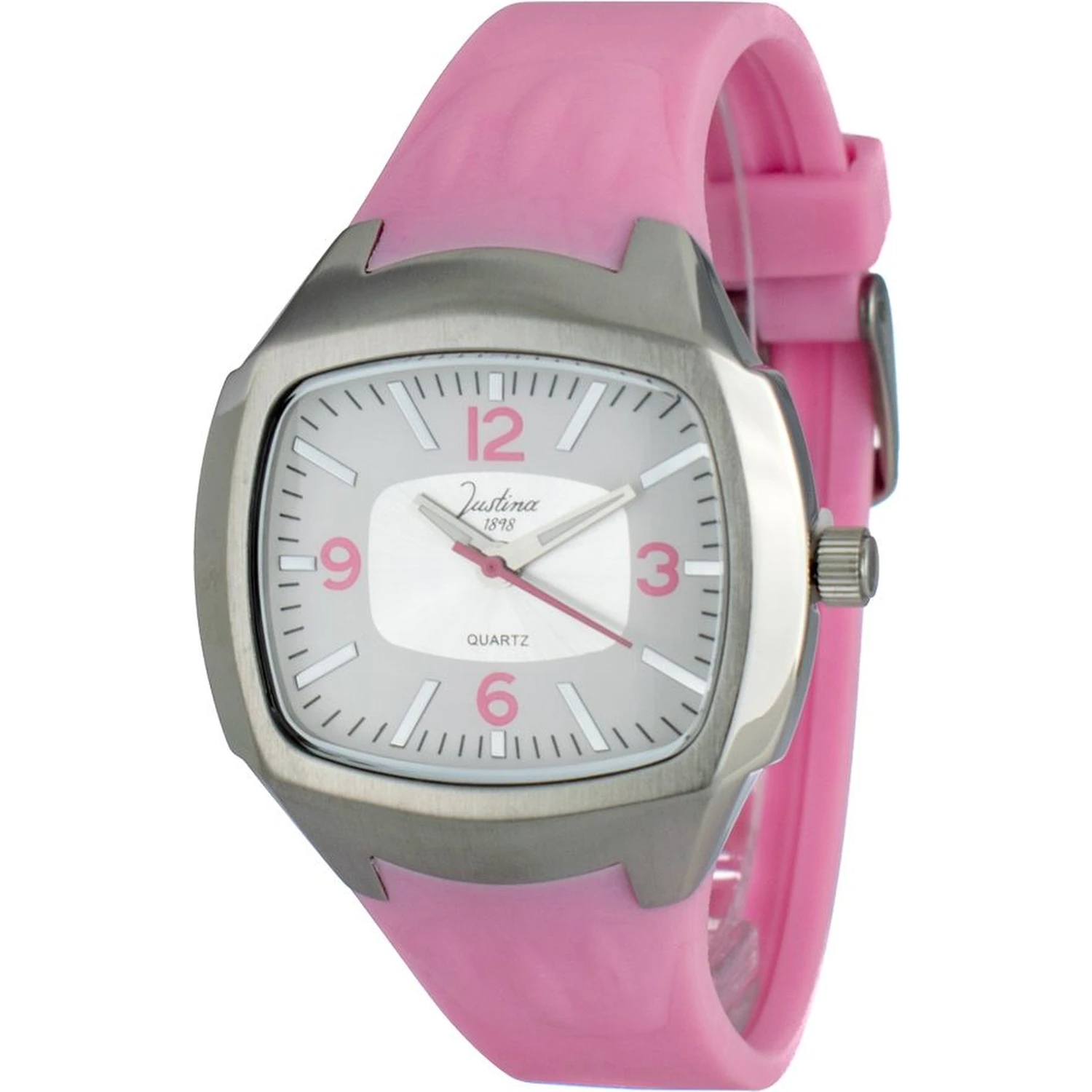 Multicolor Rubber Dress Watch