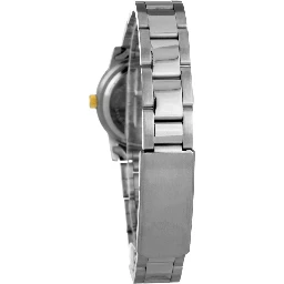 ساعة يد رسمية من الفولاذ المقاوم للصدأ الفضي