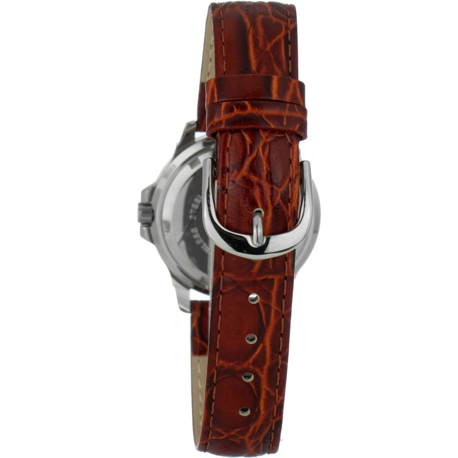 Brown Leather Dress Watch