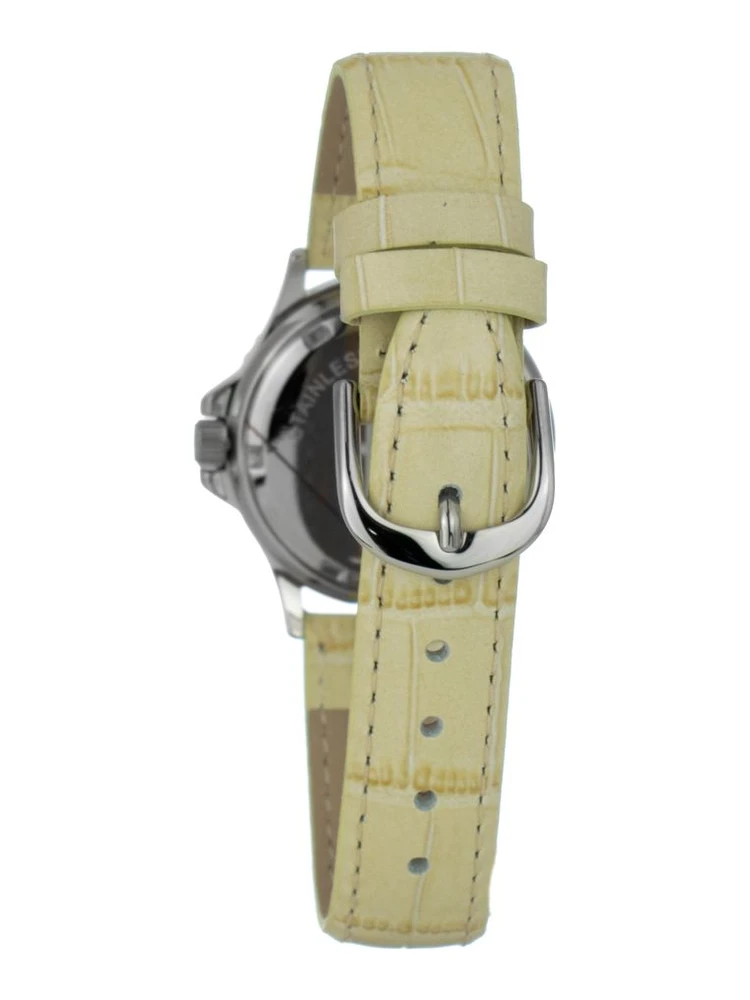 Beige Leather Dress Watch alternative