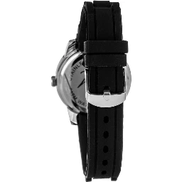 Black Rubber Bracelet Watch