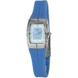 Blue Rubber Dress Watch