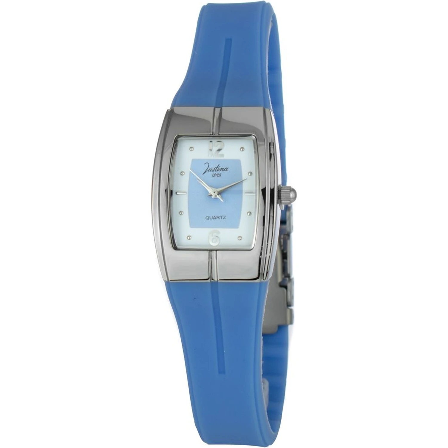 Blue Rubber Dress Watch