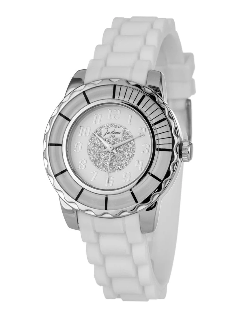 White Rubber Sport Watch