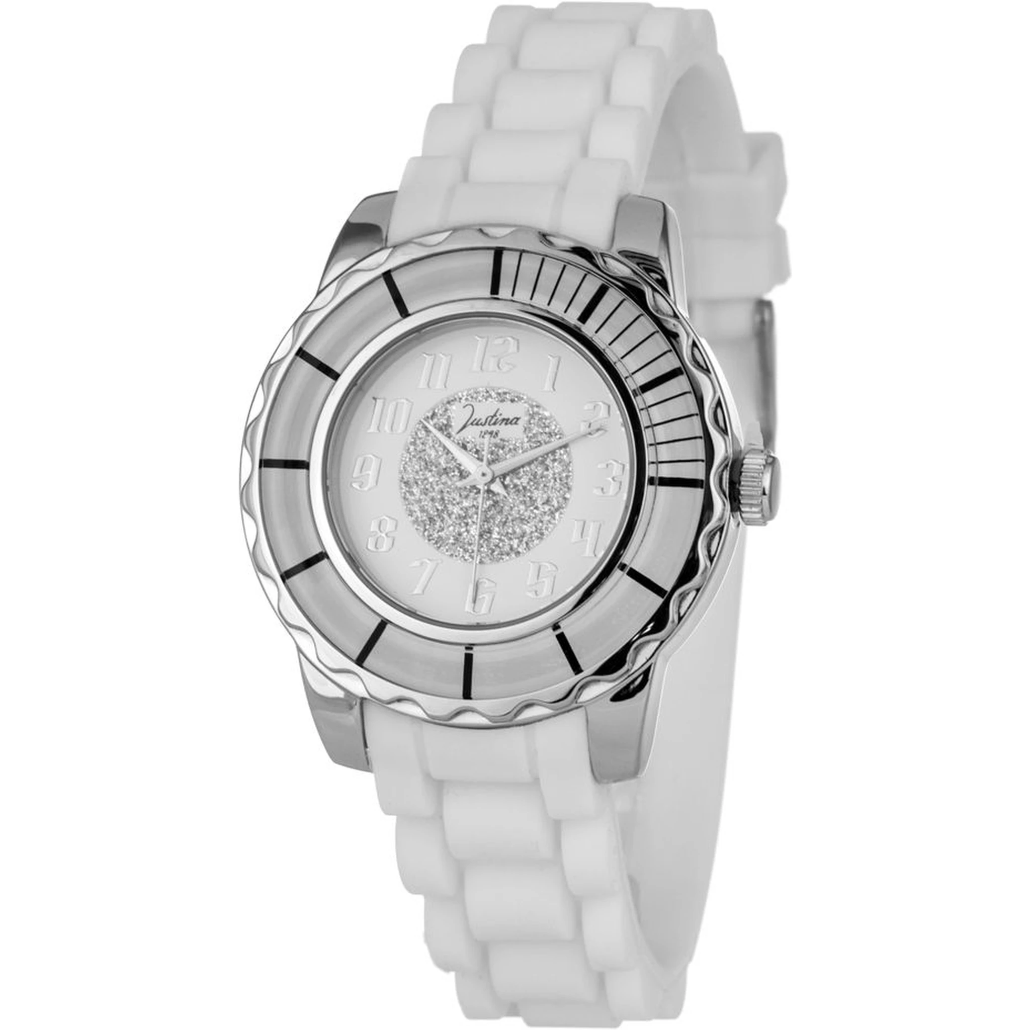 White Rubber Sport Watch
