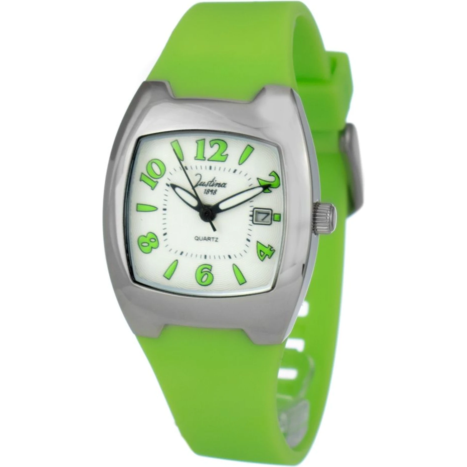 Bicolor Rubber Sport Watch