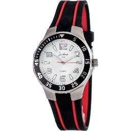 Black Rubber Sport Watch