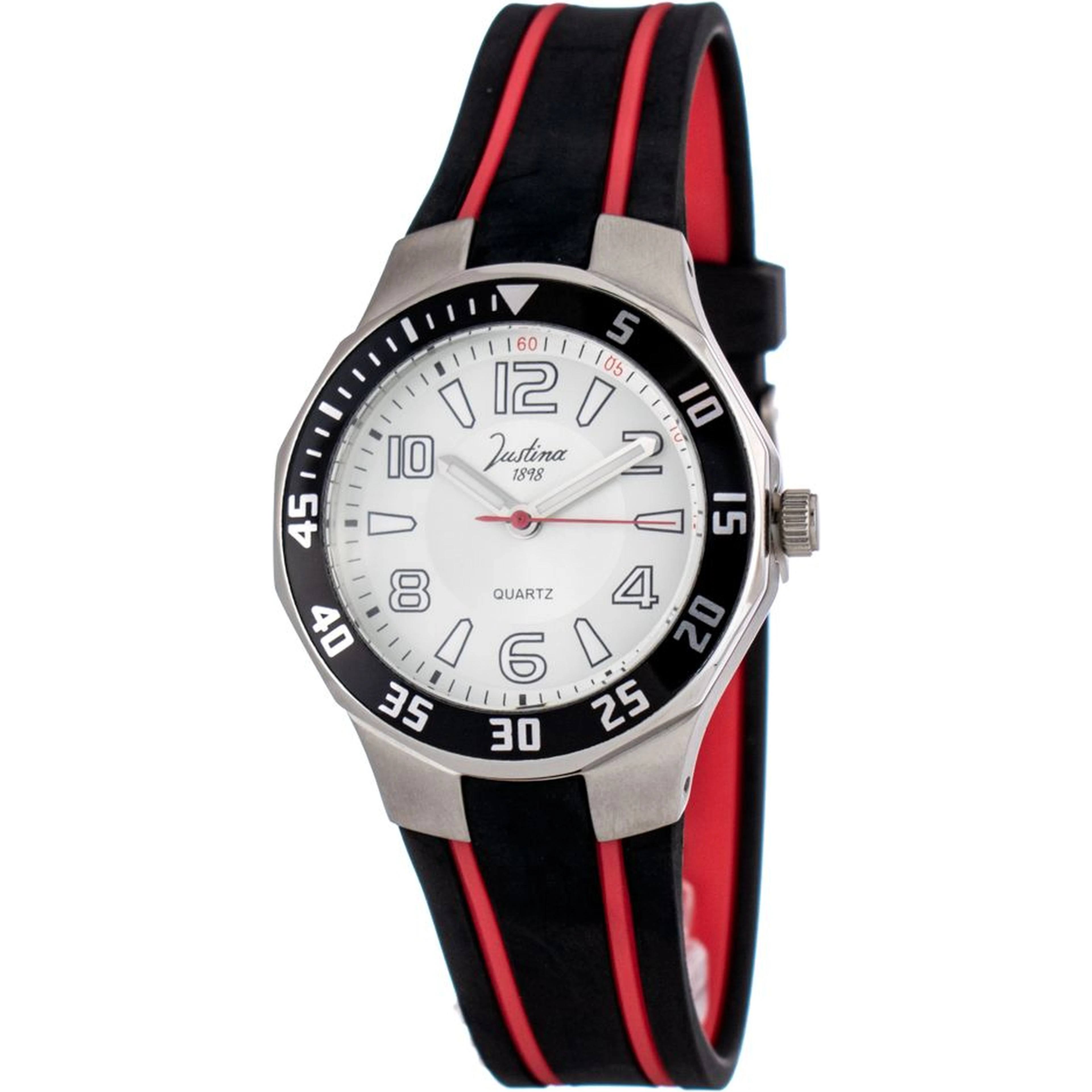 Black Rubber Sport Watch