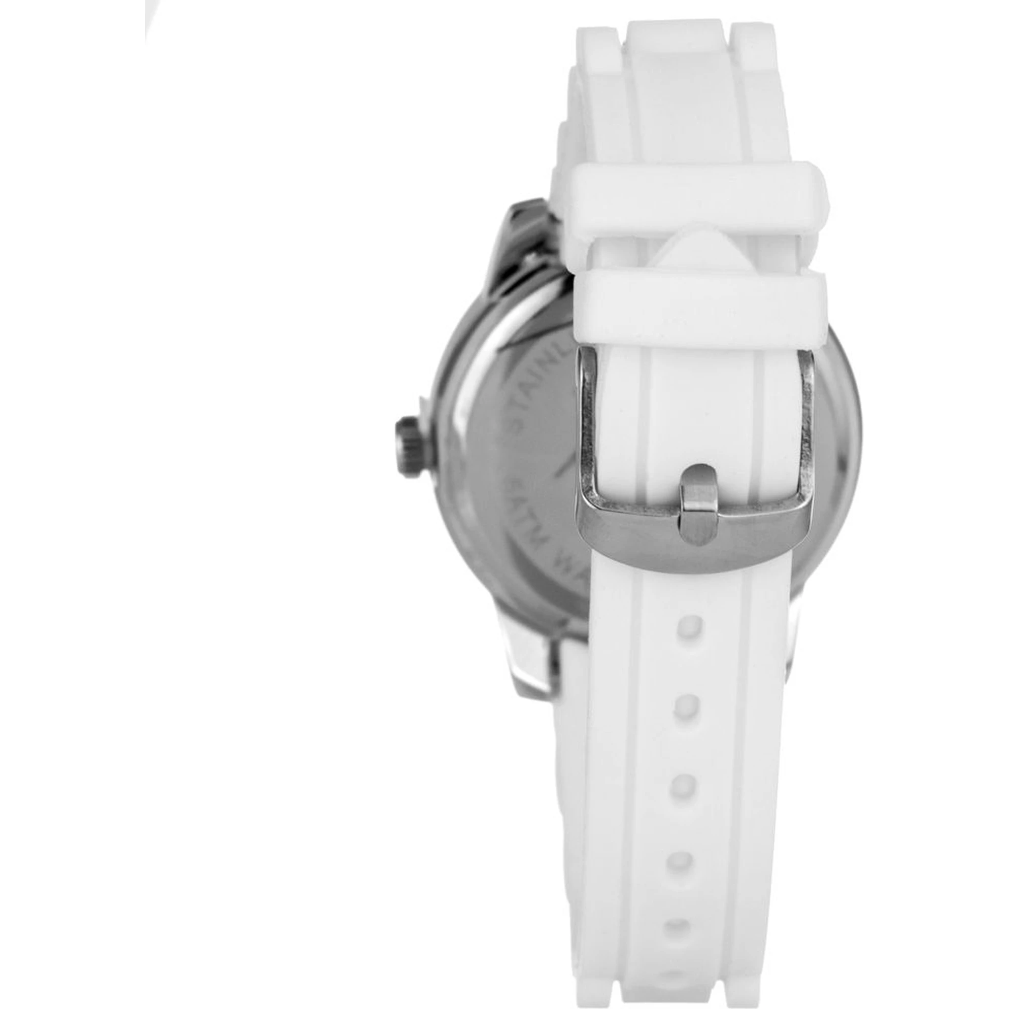 White Rubber Sport Watch
