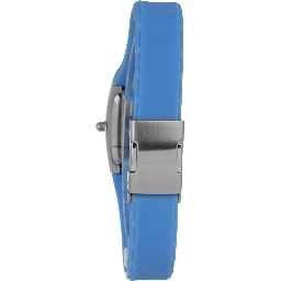 Blue Rubber Dress Watch