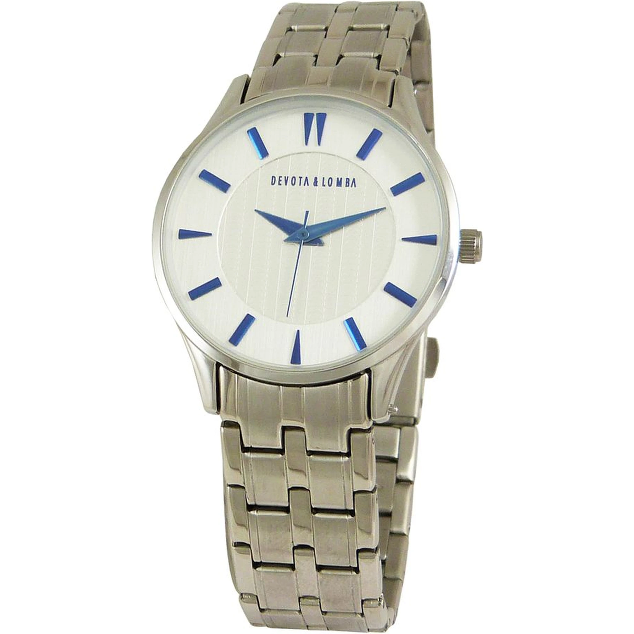 Silver Stainless Steel Dress Watch