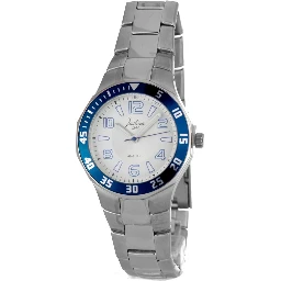 Silver Stainless Steel Dress Watch
