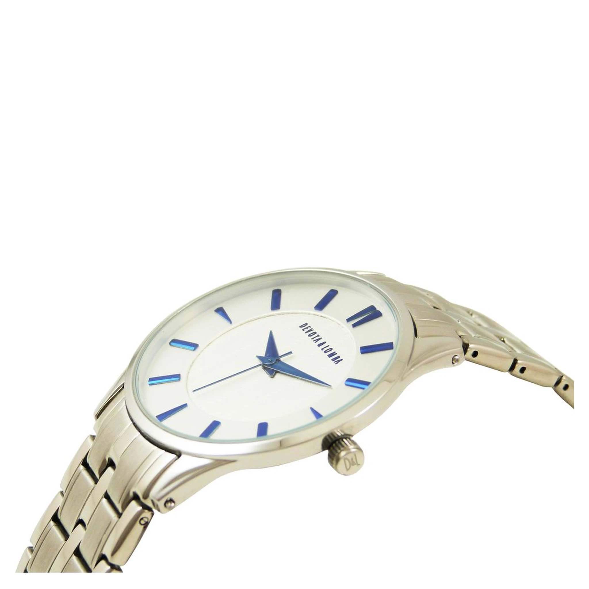 Silver Stainless Steel Dress Watch
