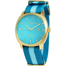 Blue Nylon Dress Watch
