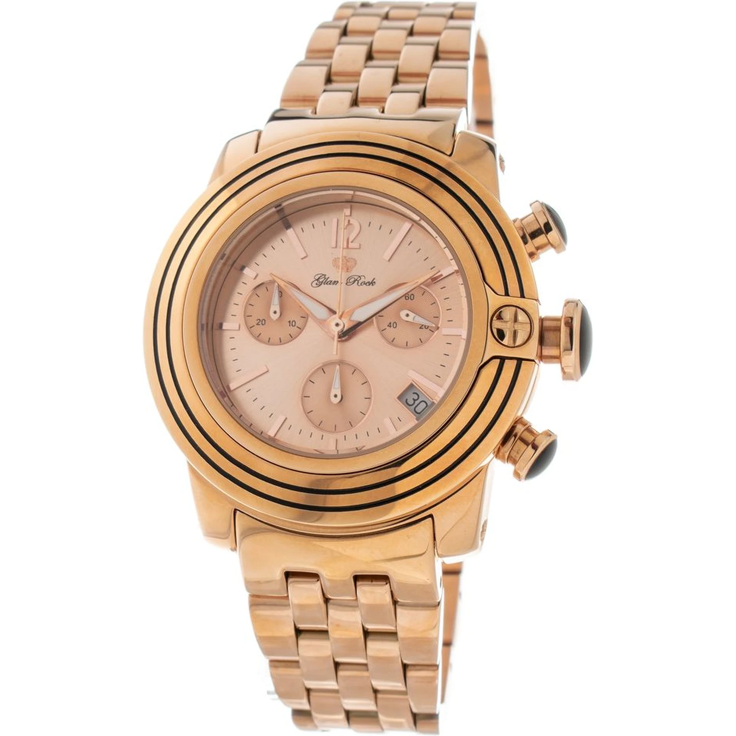 Multicolor Stainless Steel Dress Watch