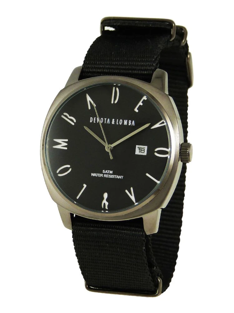 Black Nylon Dress Watch