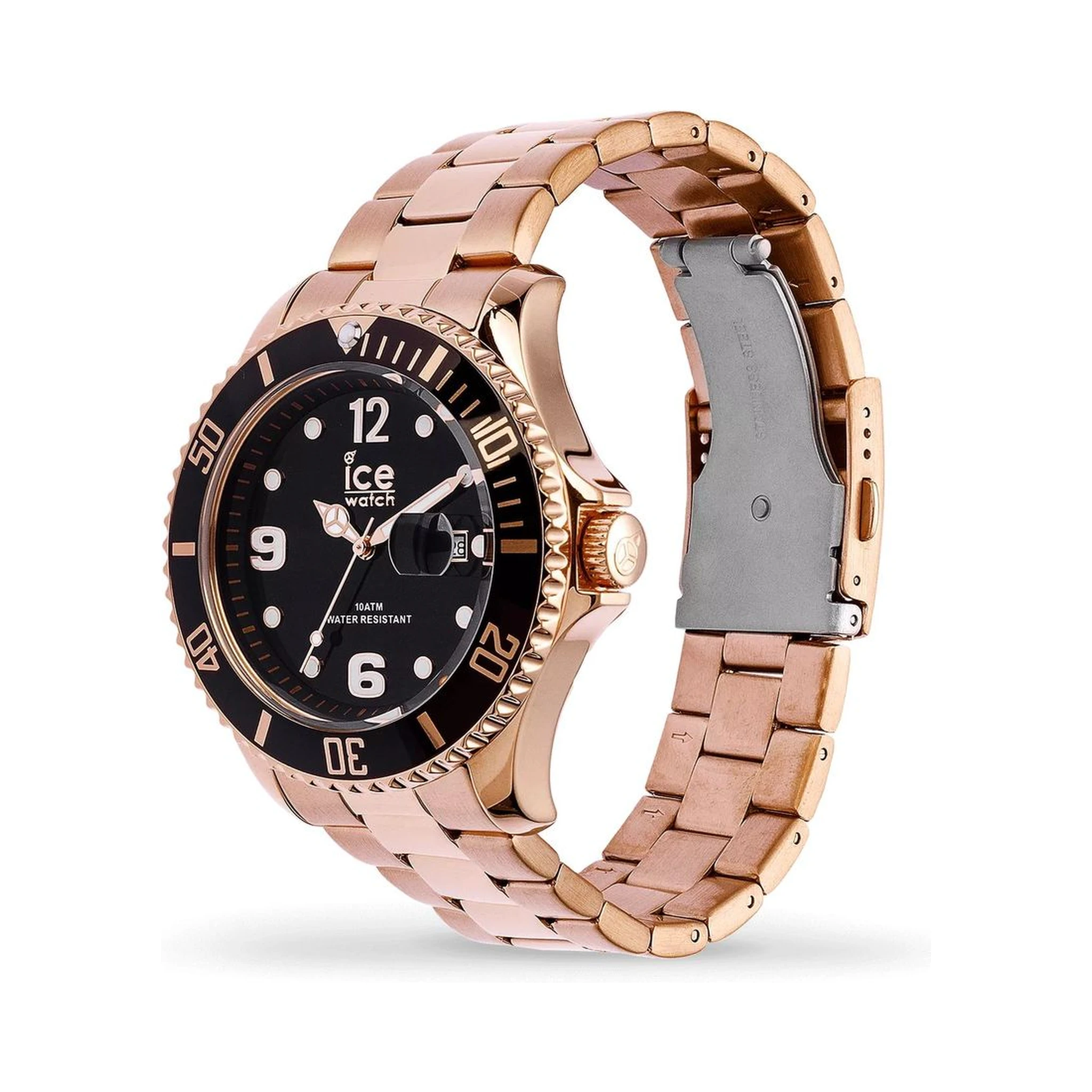 Multicolor Stainless Steel Bracelet Watch