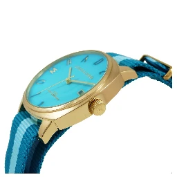 Blue Nylon Dress Watch
