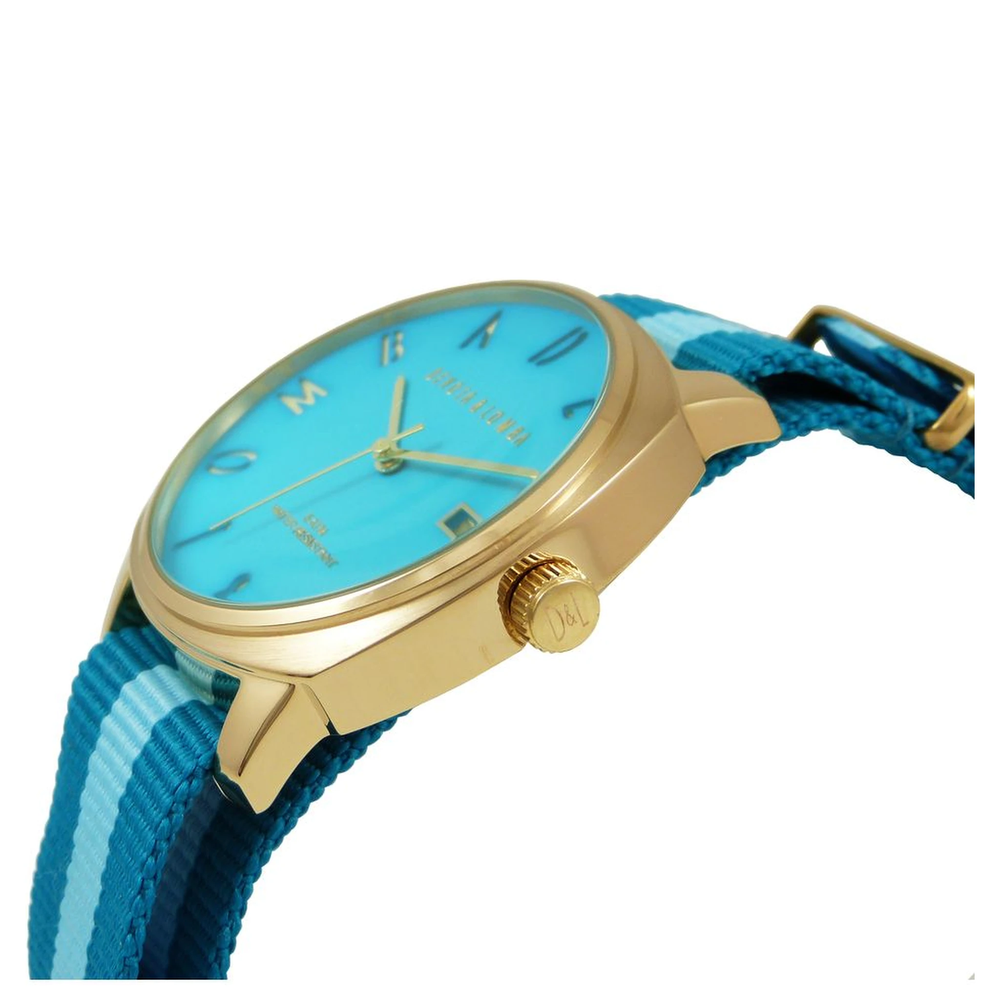 Blue Nylon Dress Watch