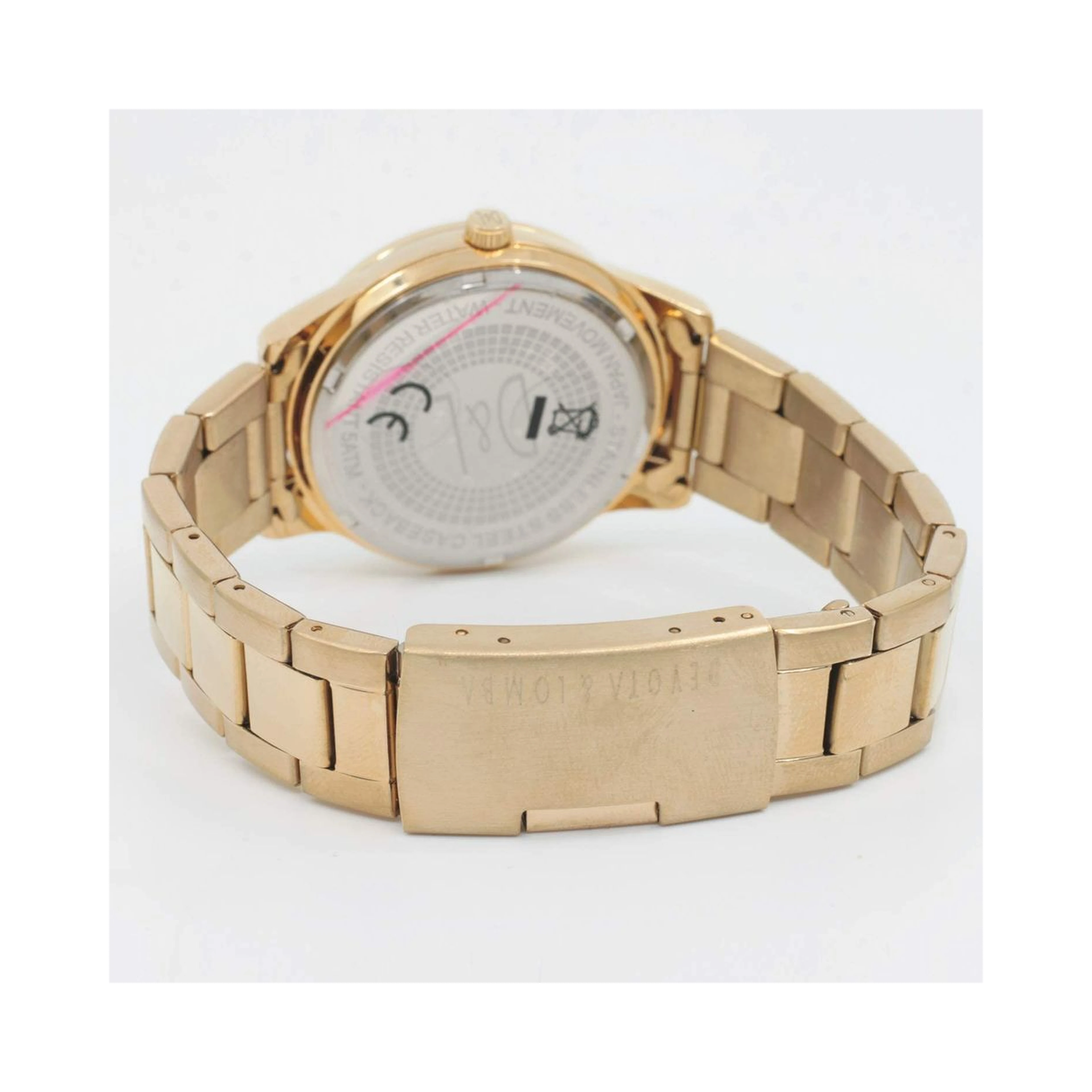 Gold Stainless Steel Dress Watch