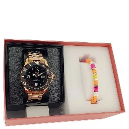 Multicolor Stainless Steel Bracelet Watch