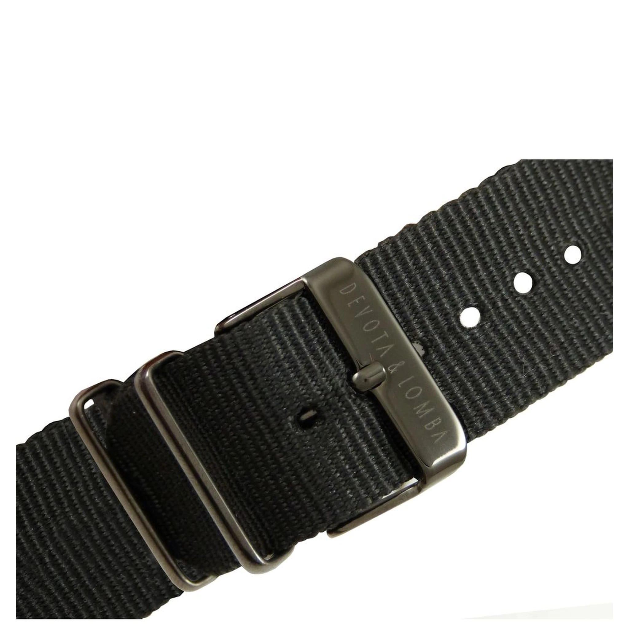 Black Nylon Dress Watch