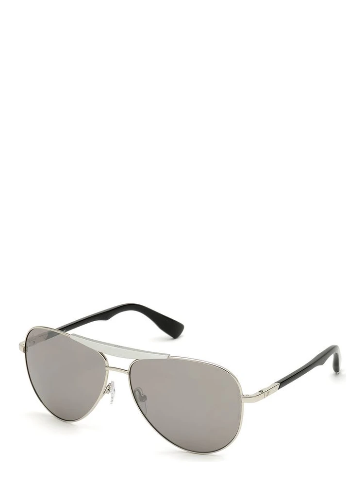 Gray Metal Sunglasses
