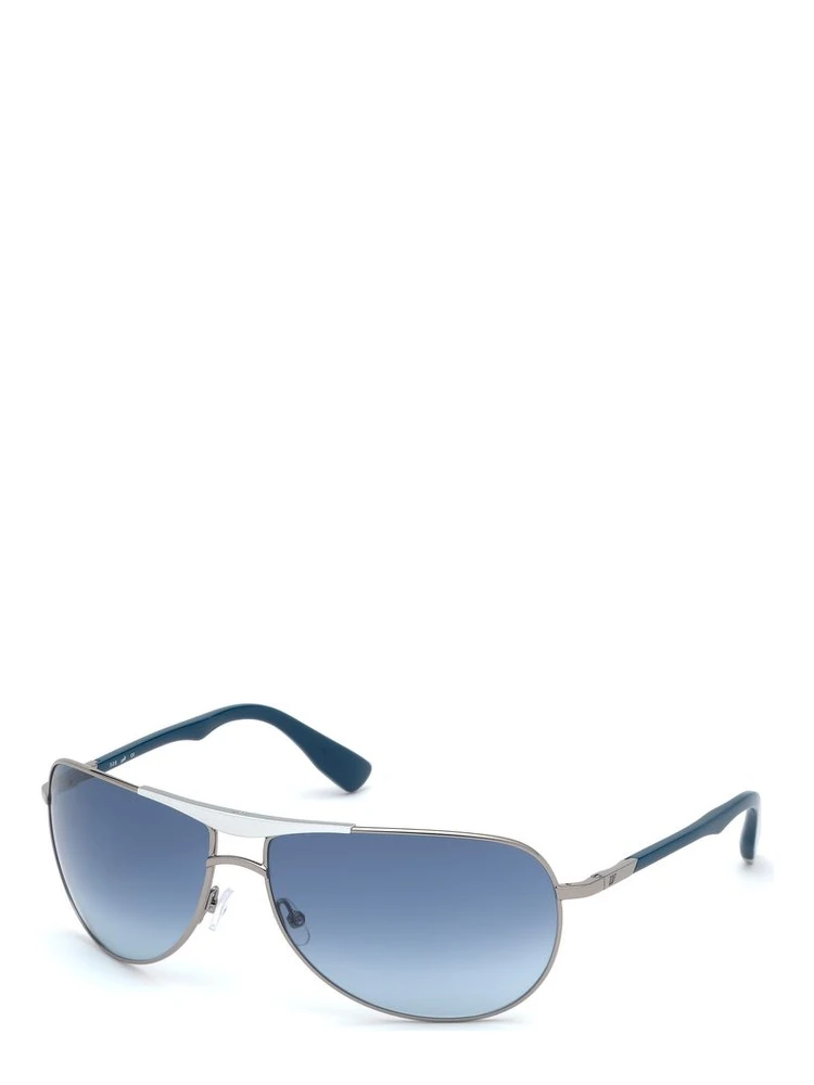 Gray Metal Sunglasses