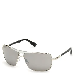 Gray Metal Sunglasses
