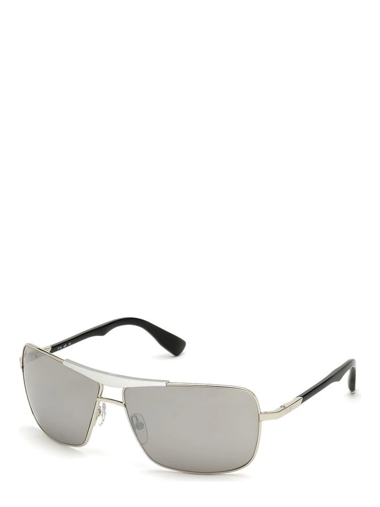 Gray Metal Sunglasses
