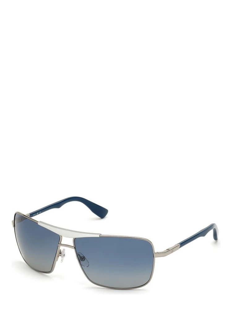 Gray Metal Sunglasses