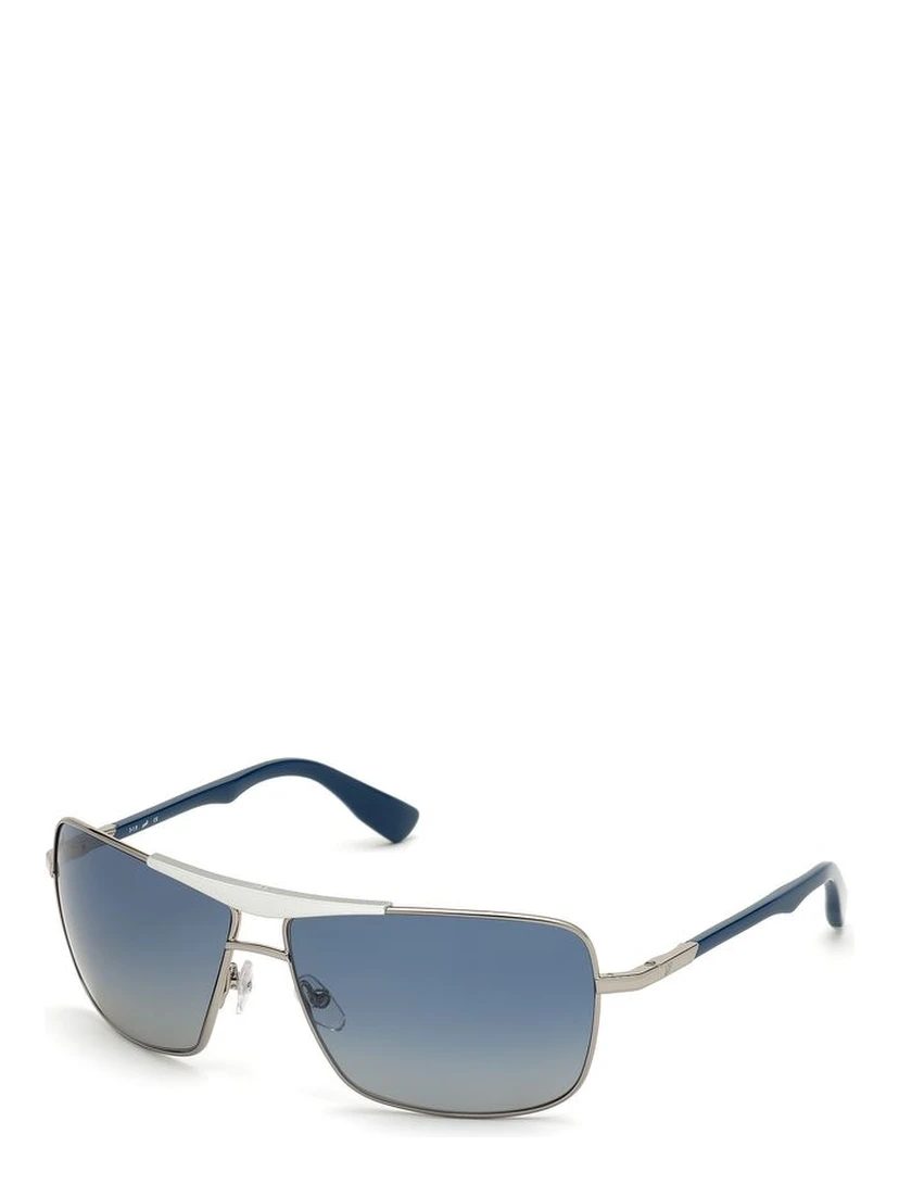 Gray Metal Sunglasses