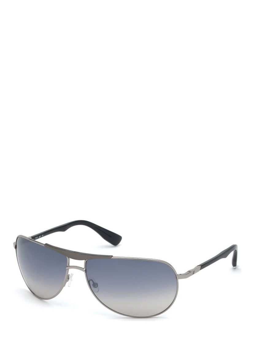 Gray Metal Sunglasses