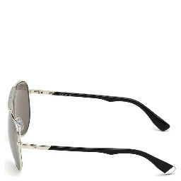 Gray Metal Sunglasses