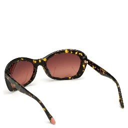 Brown Plastic Sunglasses